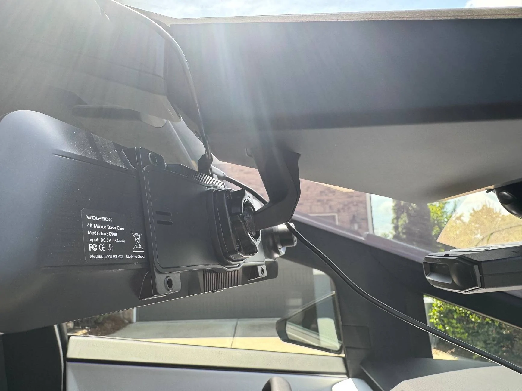 Tesla Cybertruck Best digital rearview mirror recommendations? IMG_3286