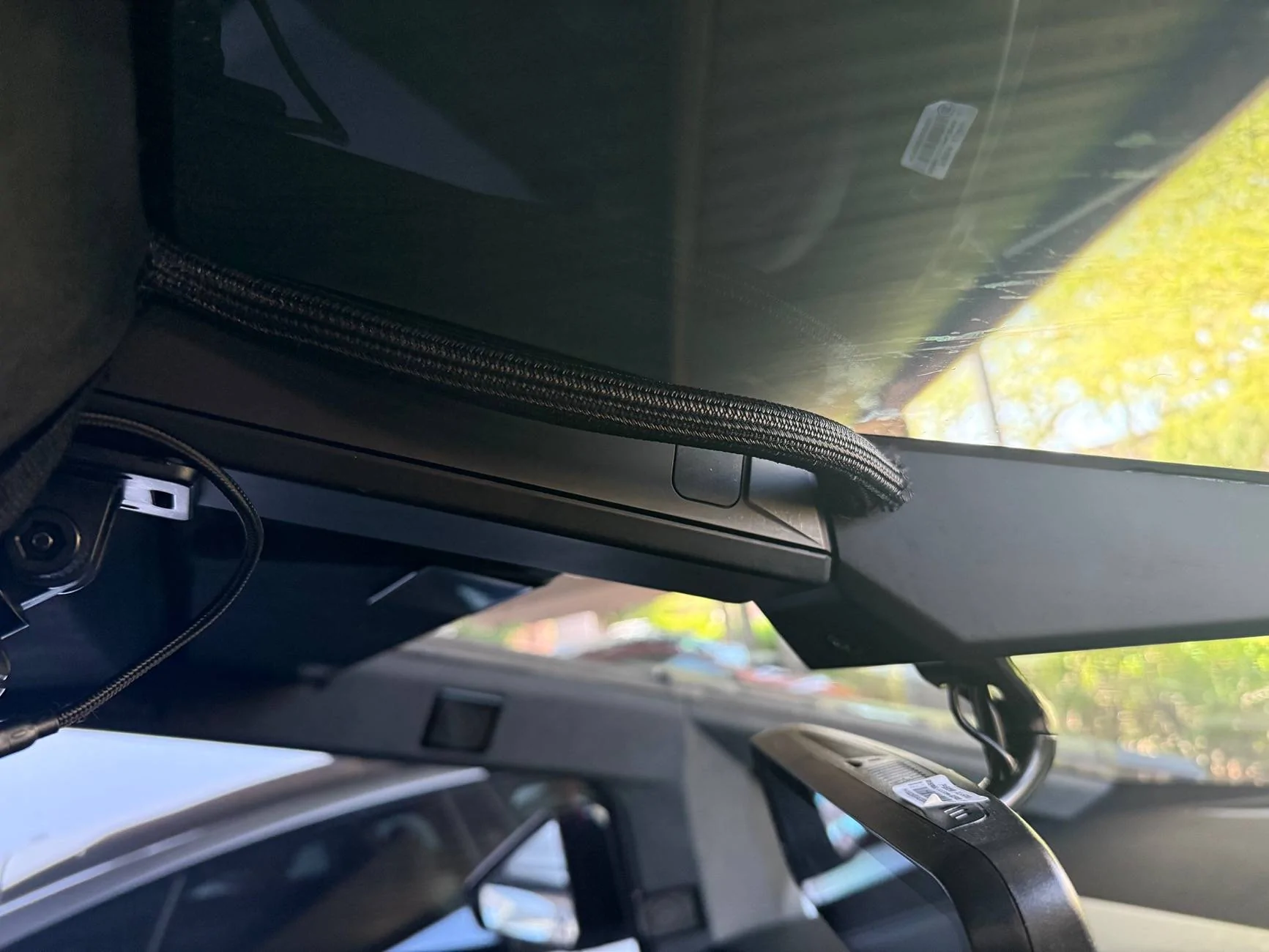 Tesla Cybertruck Best digital rearview mirror recommendations? IMG_2916
