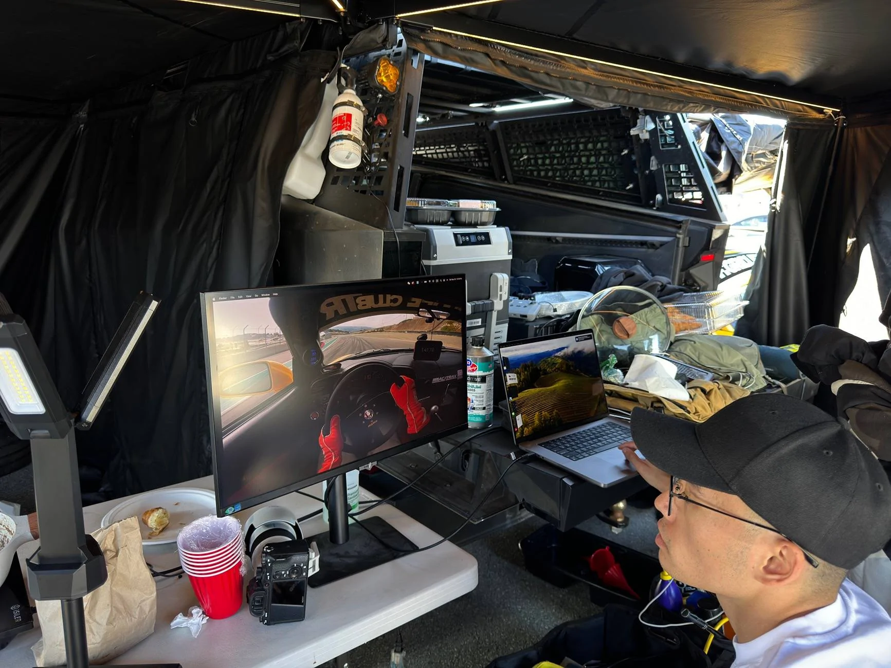 Tesla Cybertruck Installed OpenRoad 270 Degree awning, Getting ready for some camping! IMG_4445