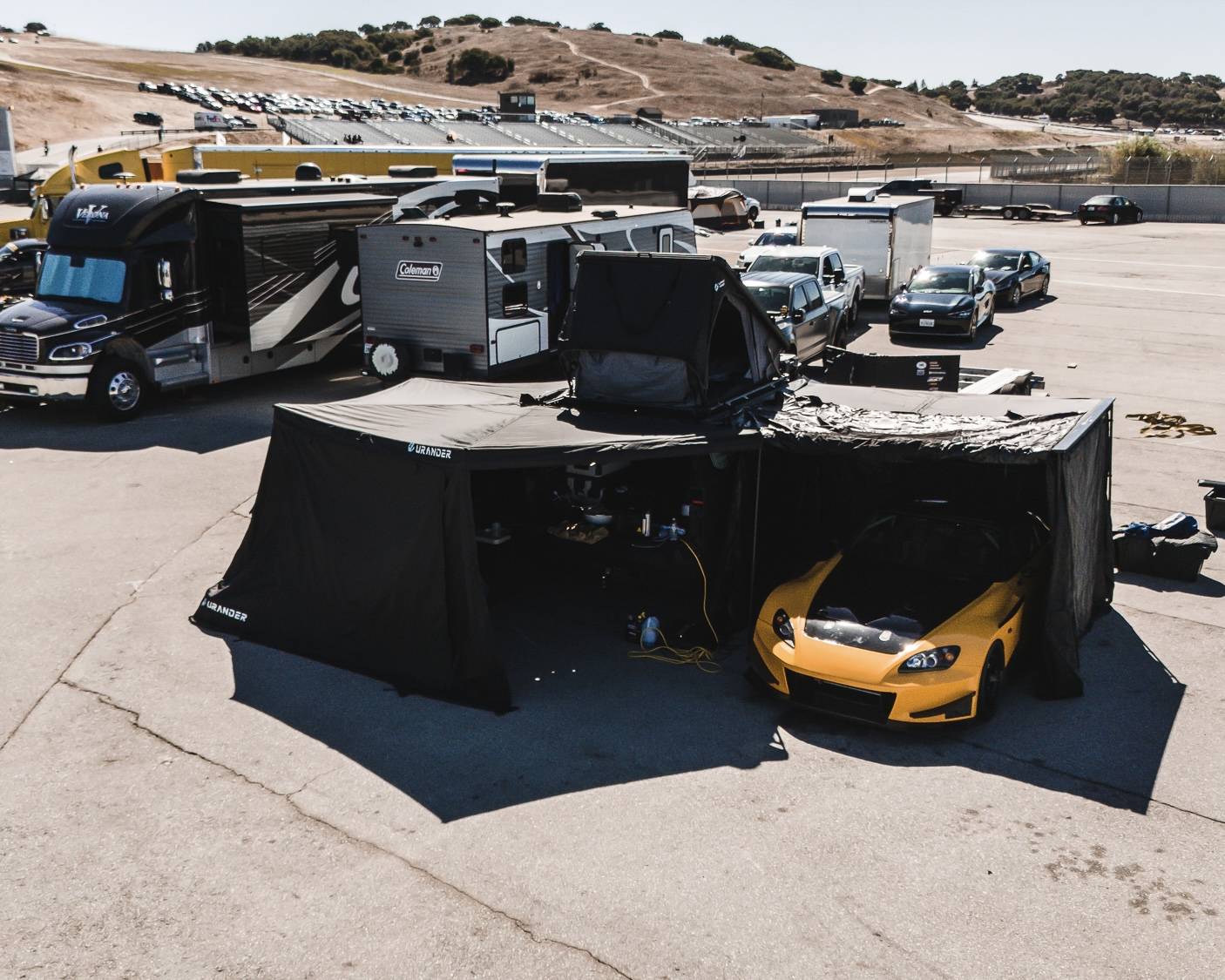 Tesla Cybertruck Installed OpenRoad 270 Degree awning, Getting ready for some camping! DJI_20240927112220_0033_D