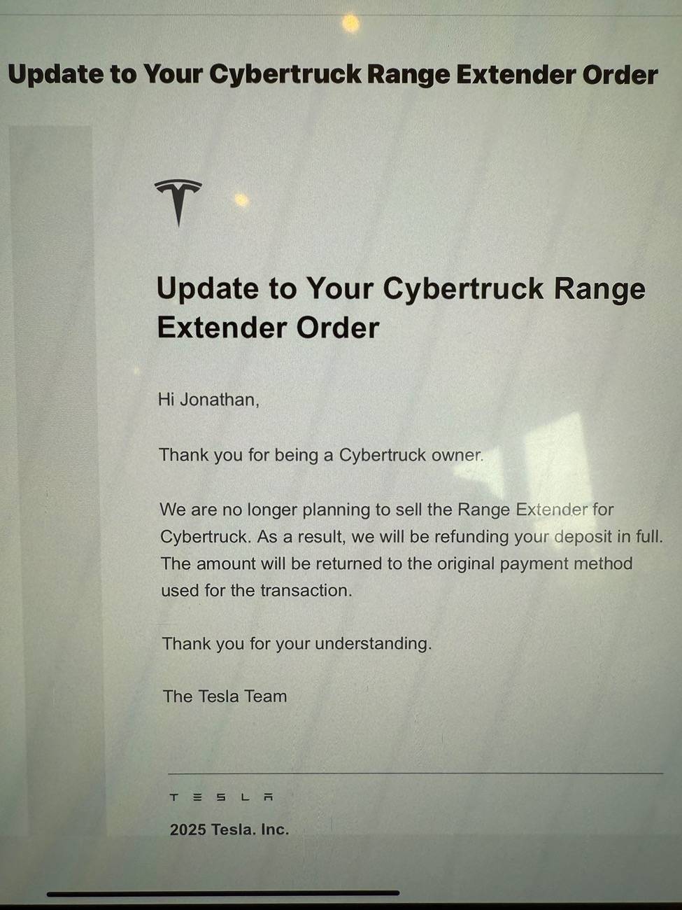 Tesla Cybertruck Range UN-Extended! IMG_3444