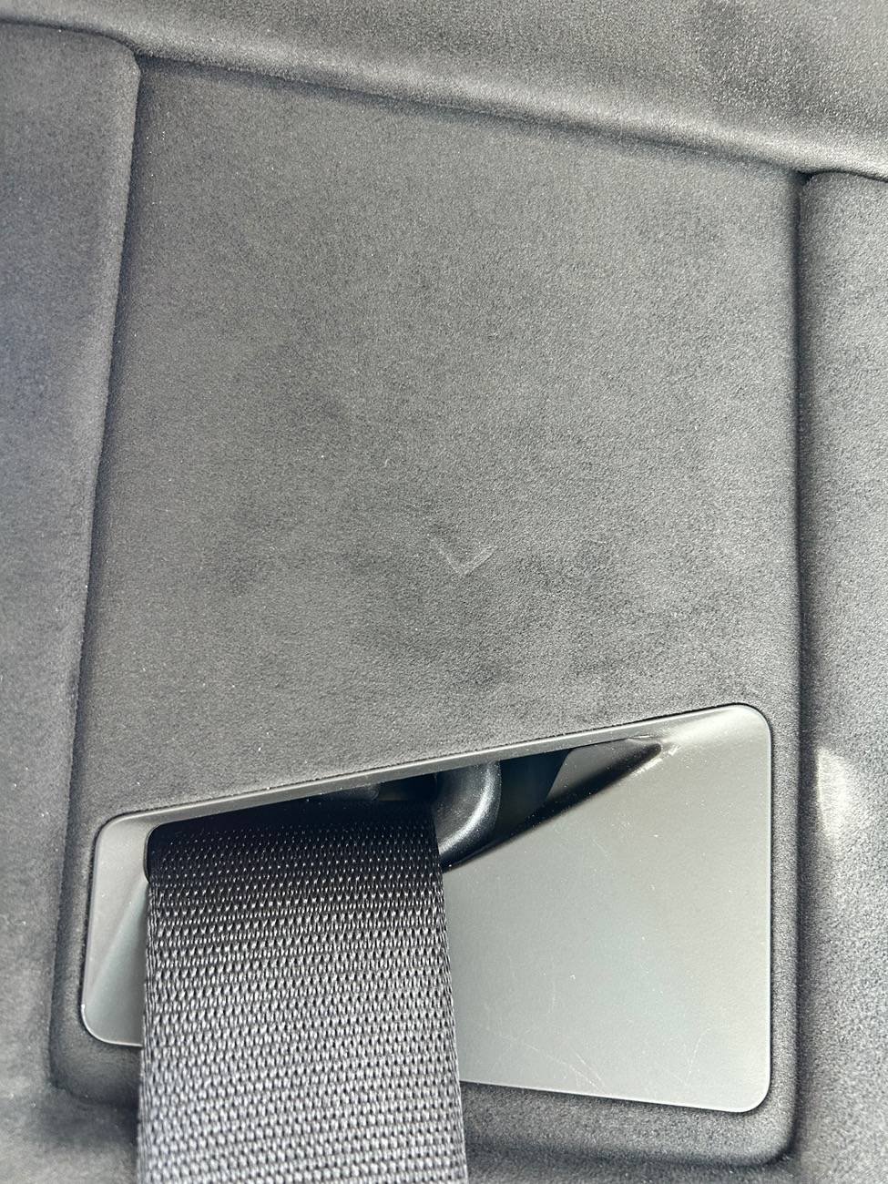 Tesla Cybertruck Adjust seat belt height manually - did you know? {filename}