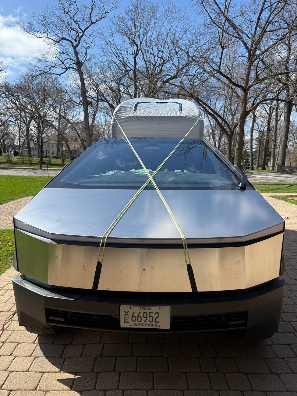 Tesla Cybertruck CYBER TENT. 50 BUCKS ON AMAZON. IMG_9031