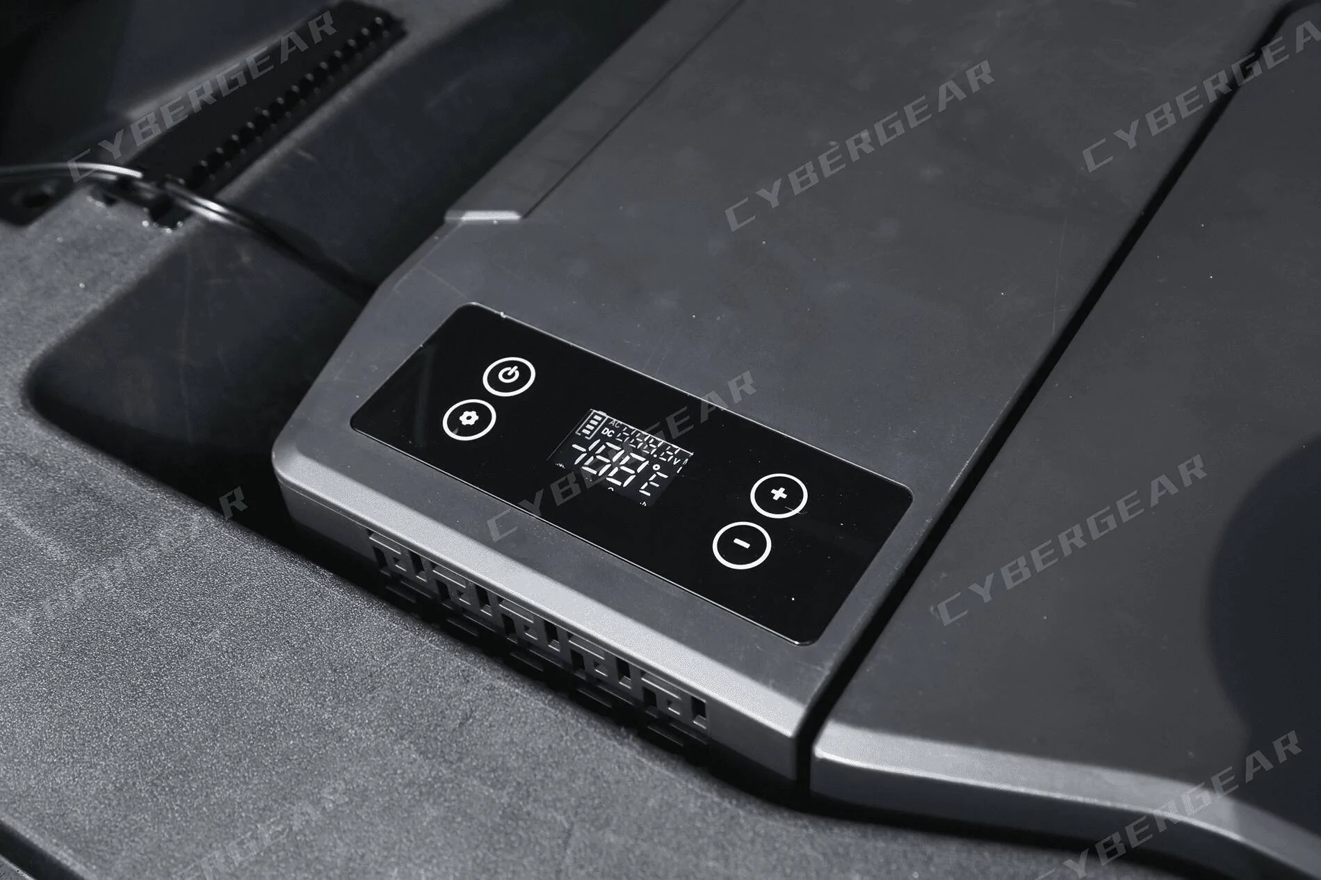 Tlyard Tesla Cybertruck - Refrigerador De Maletero De 25 Litros Con Control De Aplicación, Enfriador De Almacenamiento De Camión Al Aire Libre Con Pantalla Digital, Ajuste De Botón, Luz Interior Y - View #2