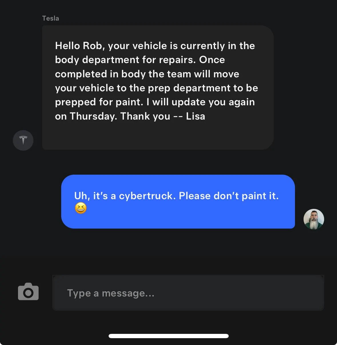 Tesla Cybertruck Cybertruck - 1  Deer - 0; Deer strike at 60 MPH (Video Added & Graphic Image) Screenshot 2025-05-13 at 10.52.23 AM