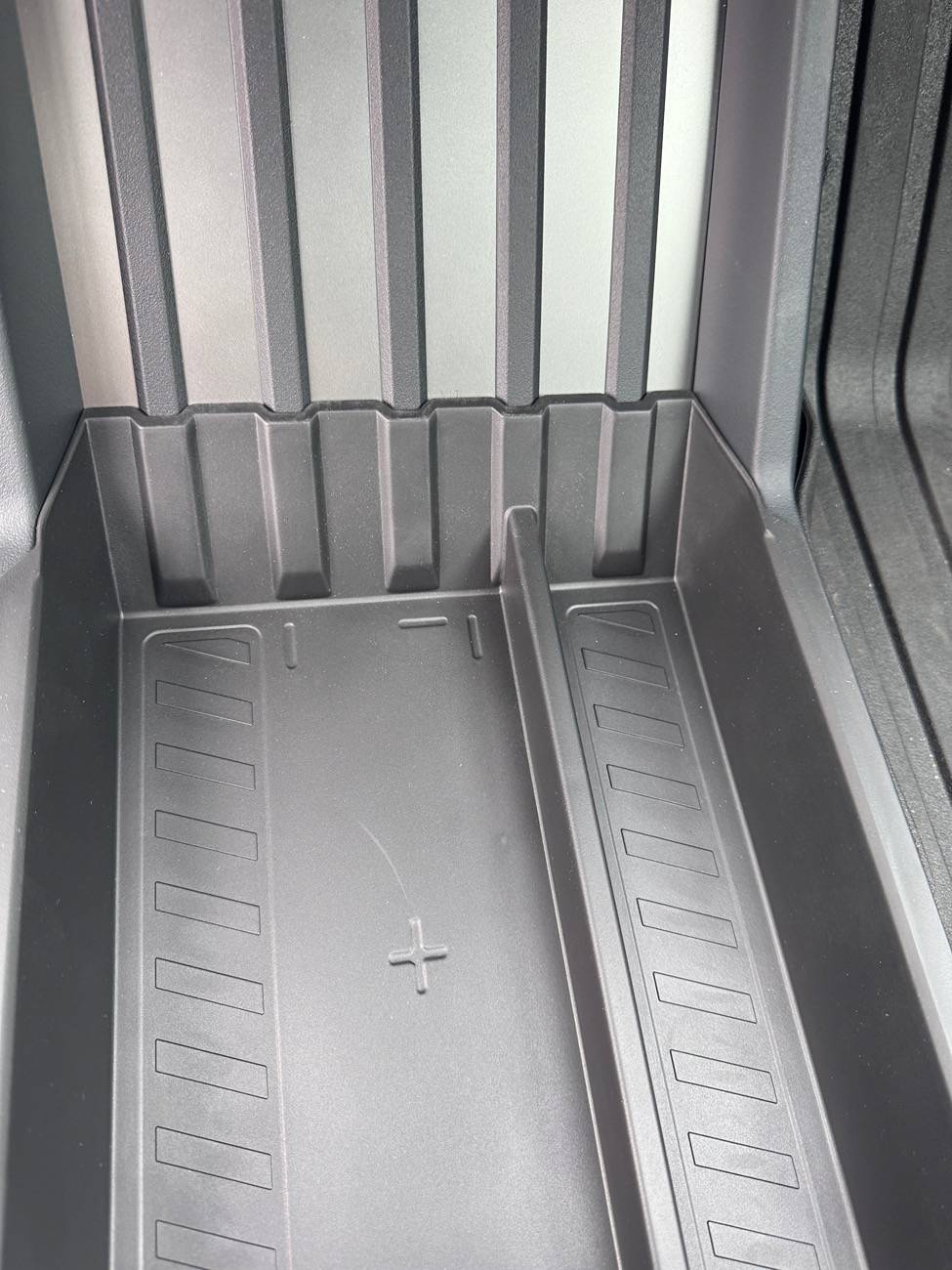 Tesla Cybertruck SUMK Center Console Floor Organizer review IMG_6902