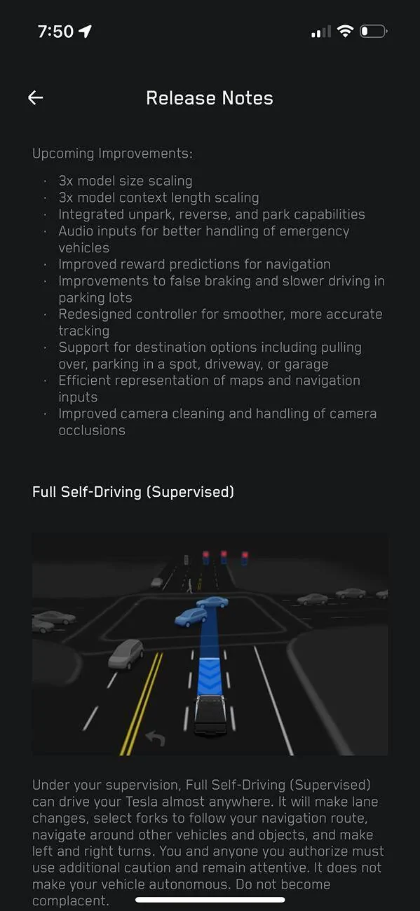 Tesla Cybertruck 2025.14.6 Update IMG_9084