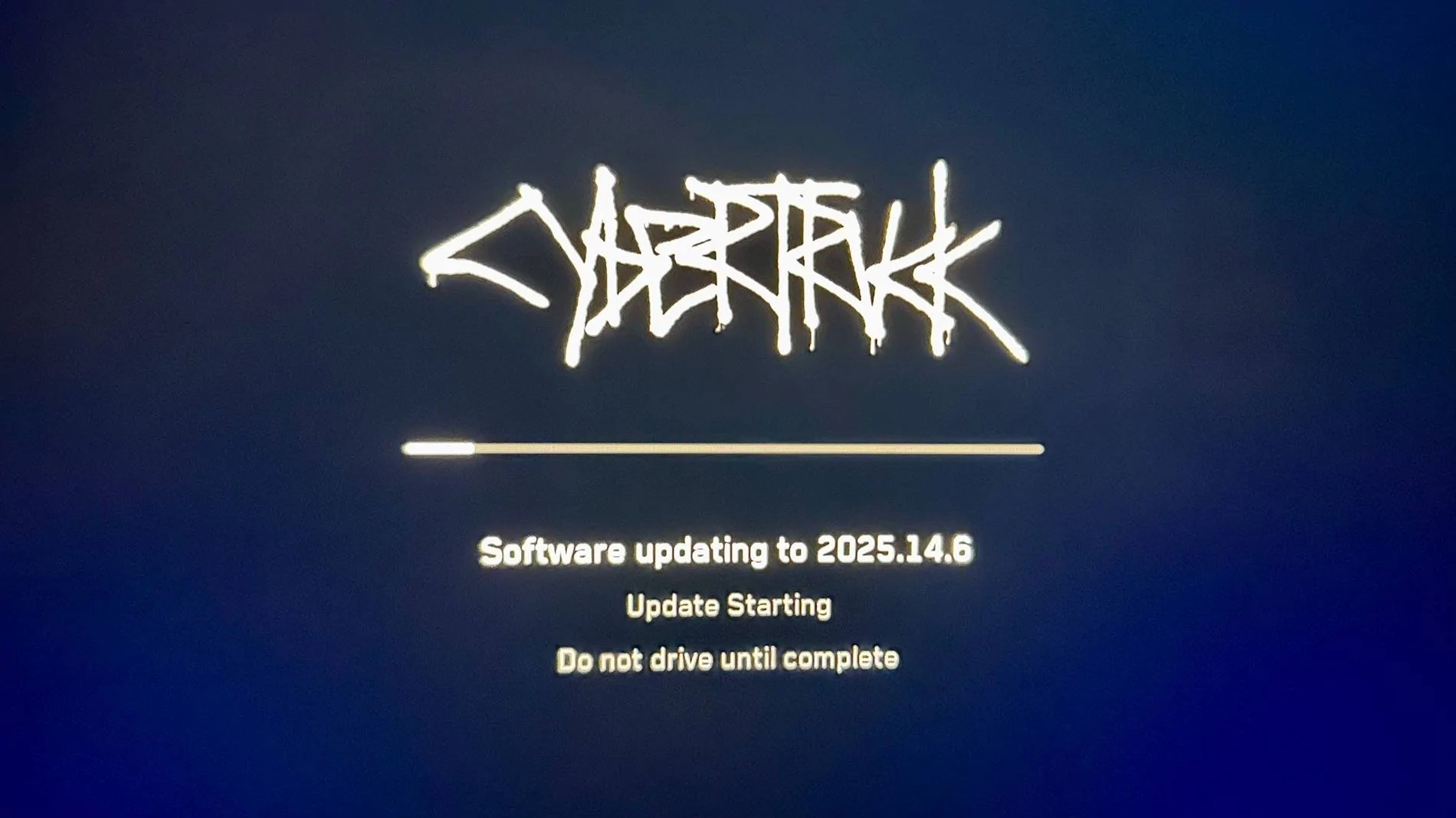 Tesla Cybertruck FSD 13.2.9 now downloading (release notes) IMG_2306