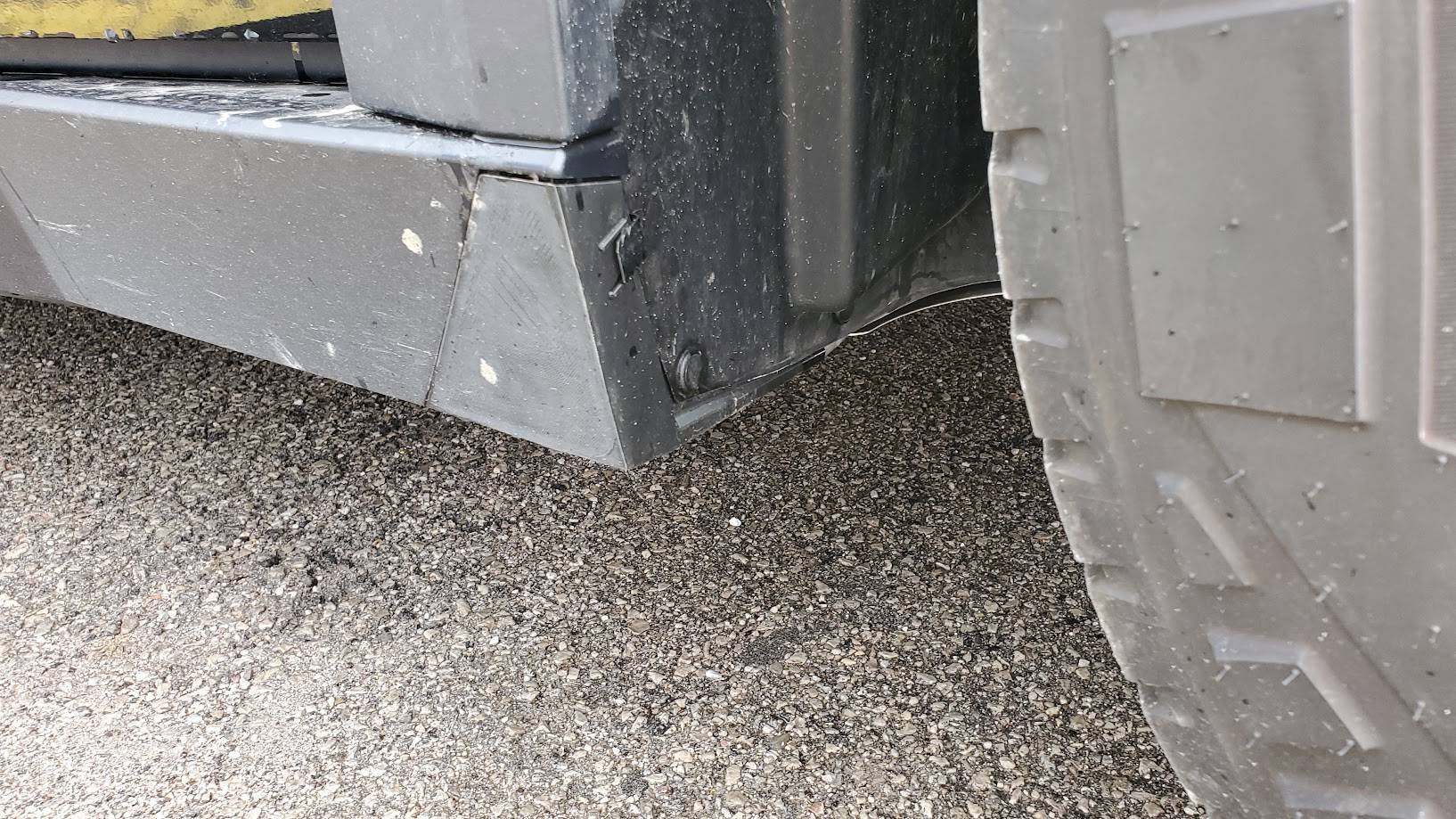 Tesla Cybertruck Got my Etsy 3D printed air dam delete covers 20250514_153834