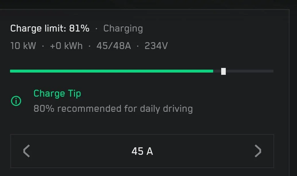 Tesla Cybertruck Wall charger overheating, charging slowed SmartSelect_20250515_095829_Tesla