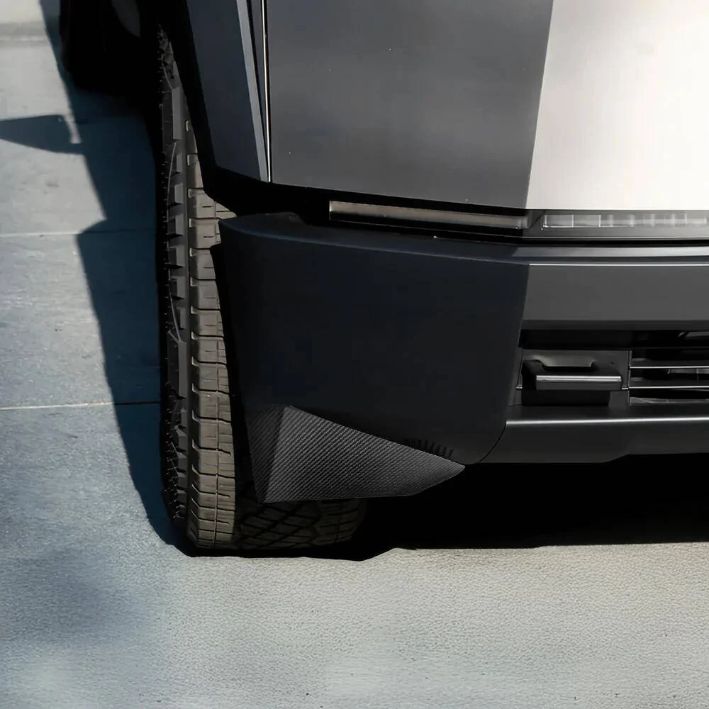 Tesla Cybertruck 🔥 [NEW RELEASE] Real Carbon Fiber Wheel Fairing Overlays | Up to 23% OFF! (Yeslak) 1747323787455-8k