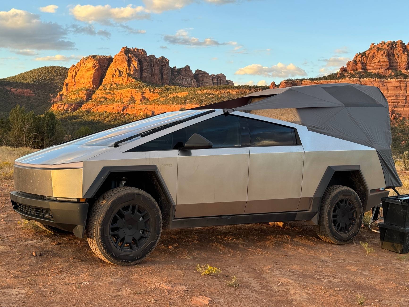Tesla Cybertruck My Cybertruck Rockies Photos. Post Your Mountain Pics IMG_5113