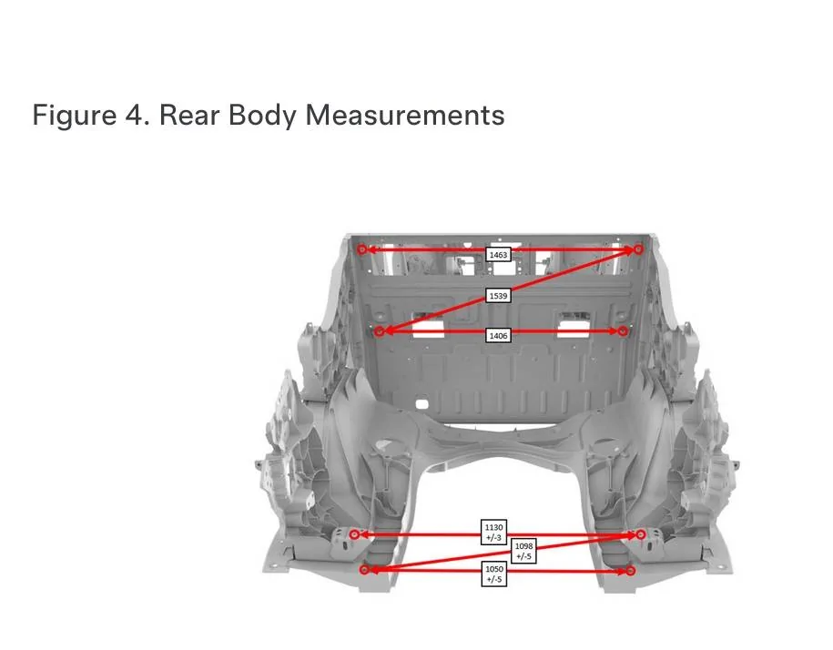 Tesla Cybertruck '24 Cybetruck frame damages-rear SmartSelect_20250515_145226_Firefox