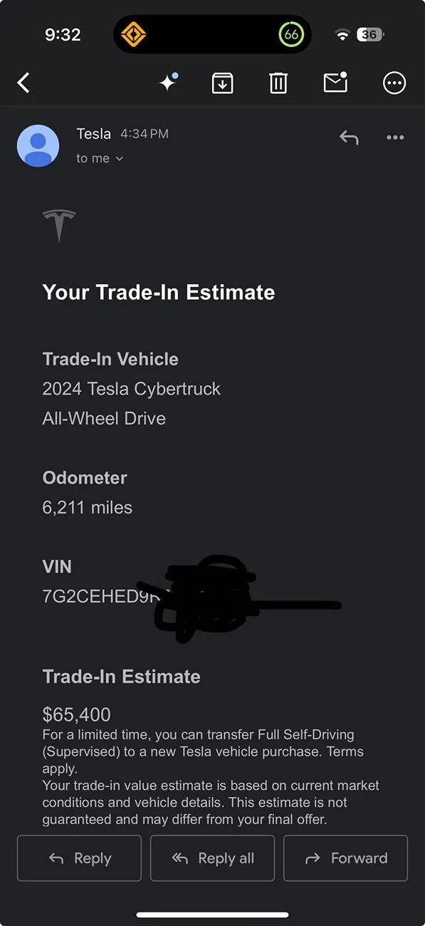 Tesla Cybertruck Cybertruck trade-ins are now live IMG_5916