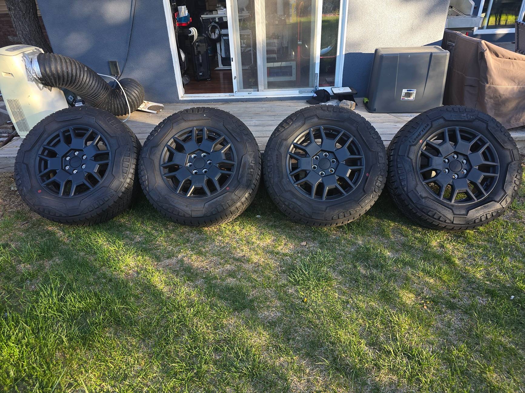 Tesla Cybertruck WTS Cyberwheels and Tires $1400 20250516_185826