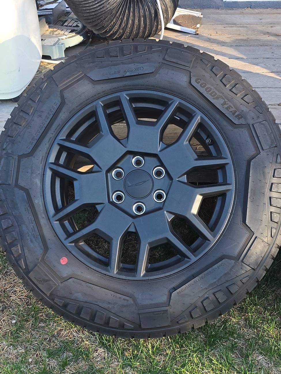 Tesla Cybertruck WTS Cyberwheels and Tires $1400 20250516_185852