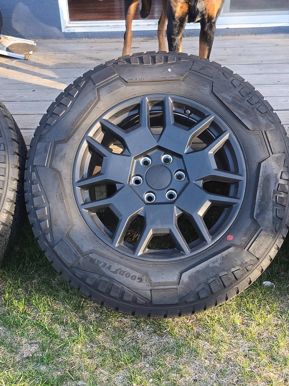 Tesla Cybertruck WTS Cyberwheels and Tires $1400 20250516_185847