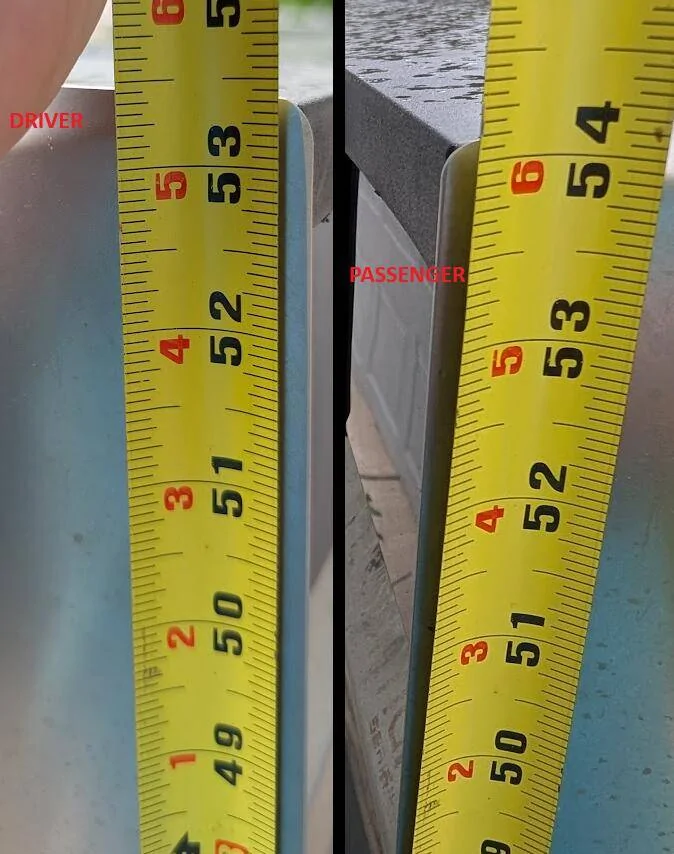 Tesla Cybertruck Tilted / lopsided rear end suspension (passenger side is 3/4" taller & higher than the driver side) 1747690559250-0c