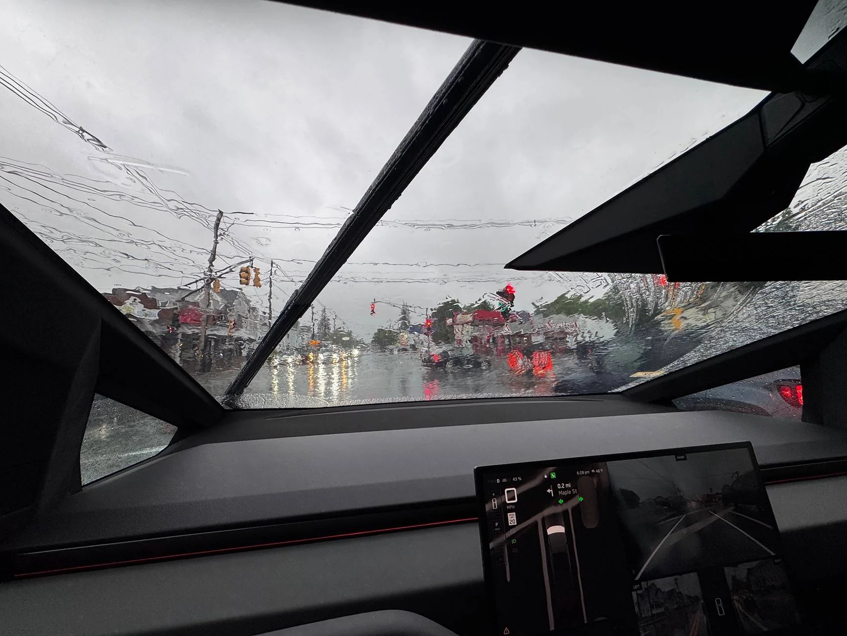 Tesla Cybertruck Windshield wiper behaves erratically IMG_5443