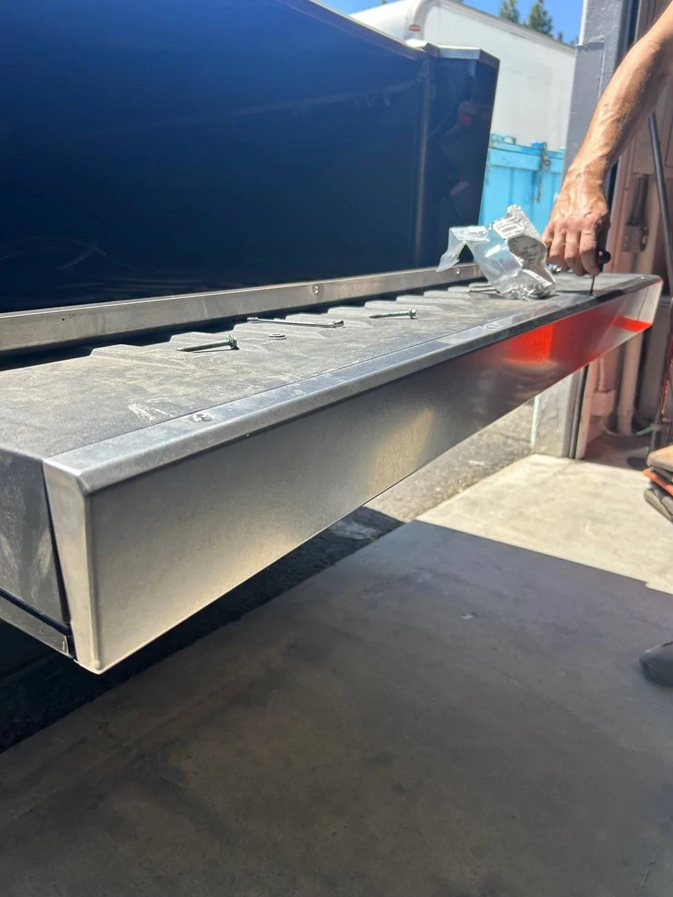 Tesla Cybertruck Liftgate Lip IMG_6424