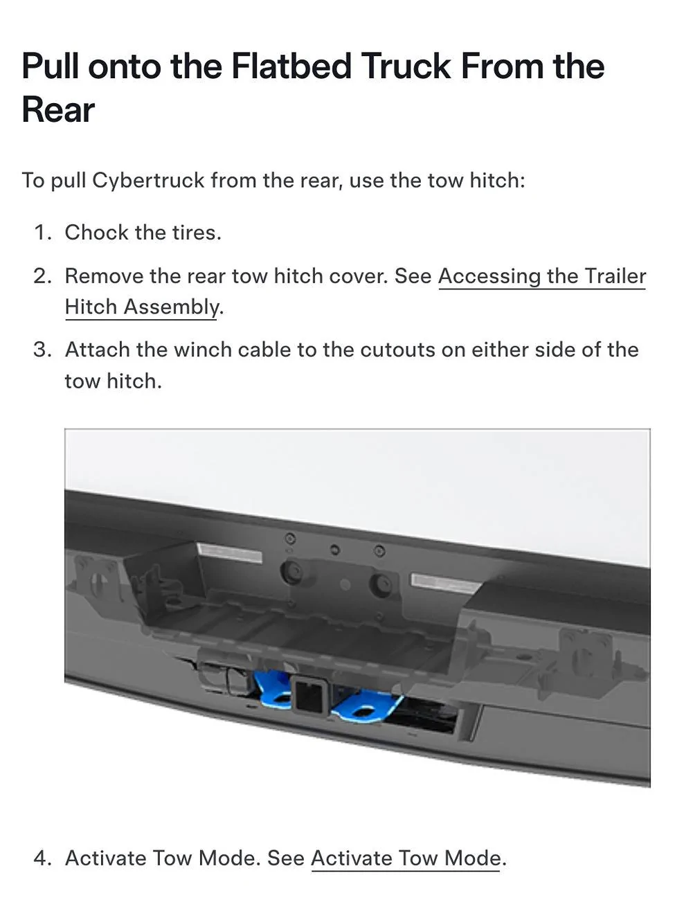 Tesla Cybertruck How to unscrew ? the pair of front Tow Hitch from mountings SmartSelect_20250523_105424_Firefox
