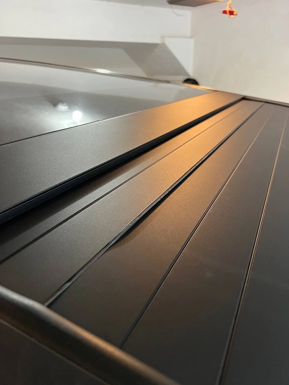 Tesla Cybertruck Tonneau cover gap issue fixed by Service Center under warranty IMG_6755