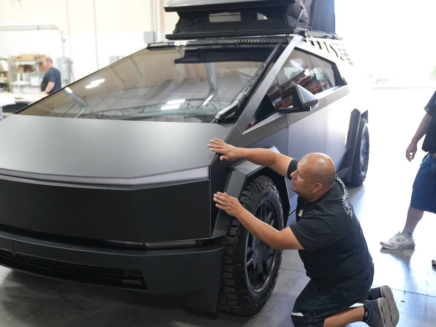 Tesla Cybertruck What did you do TO / WITH your Cybertruck today? 👨🏻‍🔧🧰🚿🛠 DSC00536