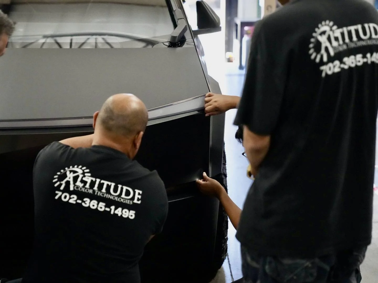 Tesla Cybertruck Magnetic Wrap Customer Install - Pics & Video! [CybertruckCovers] DSC00497