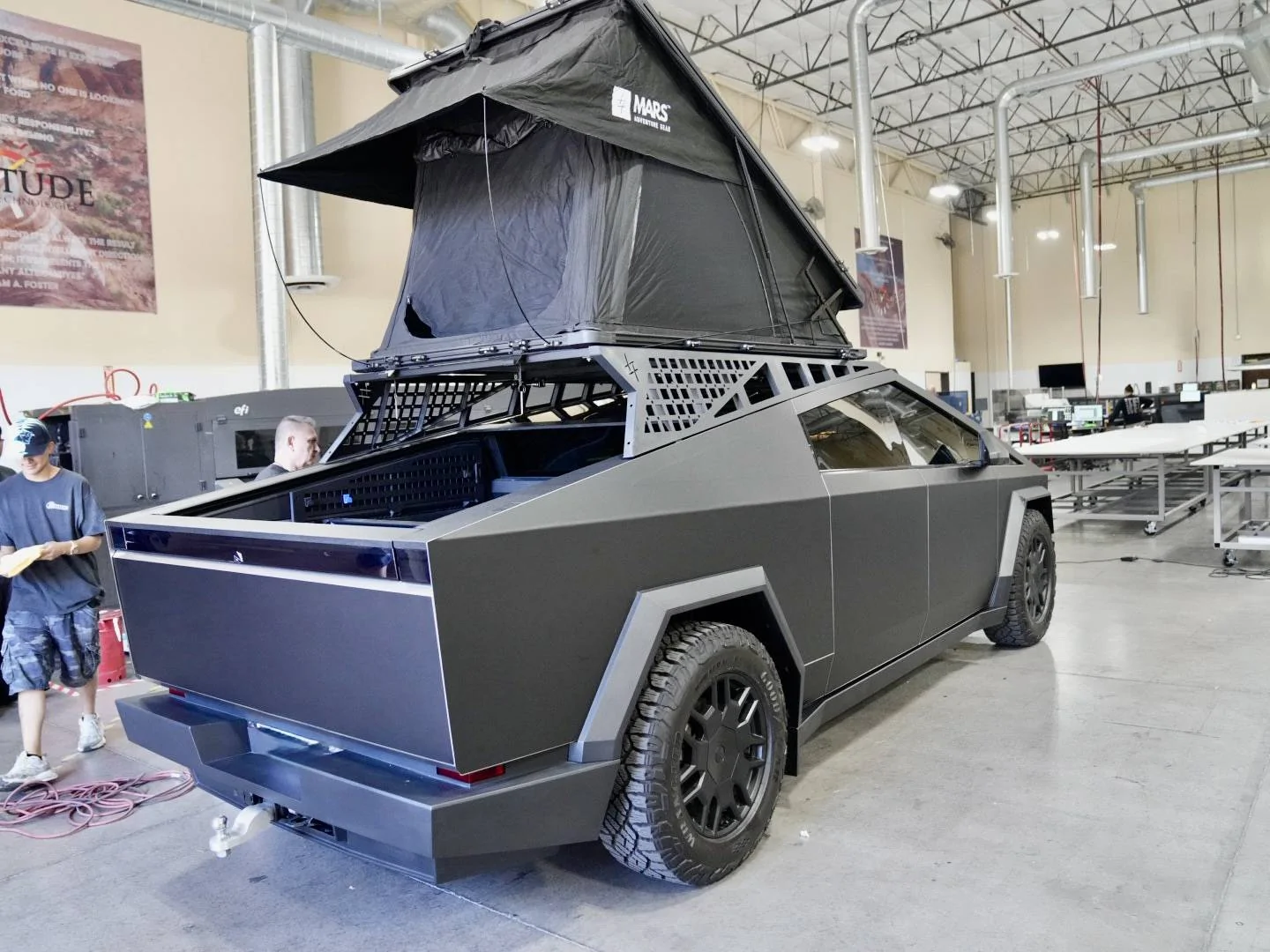 Tesla Cybertruck Magnetic Wrap Customer Install - Pics & Video! [CybertruckCovers] DSC00598