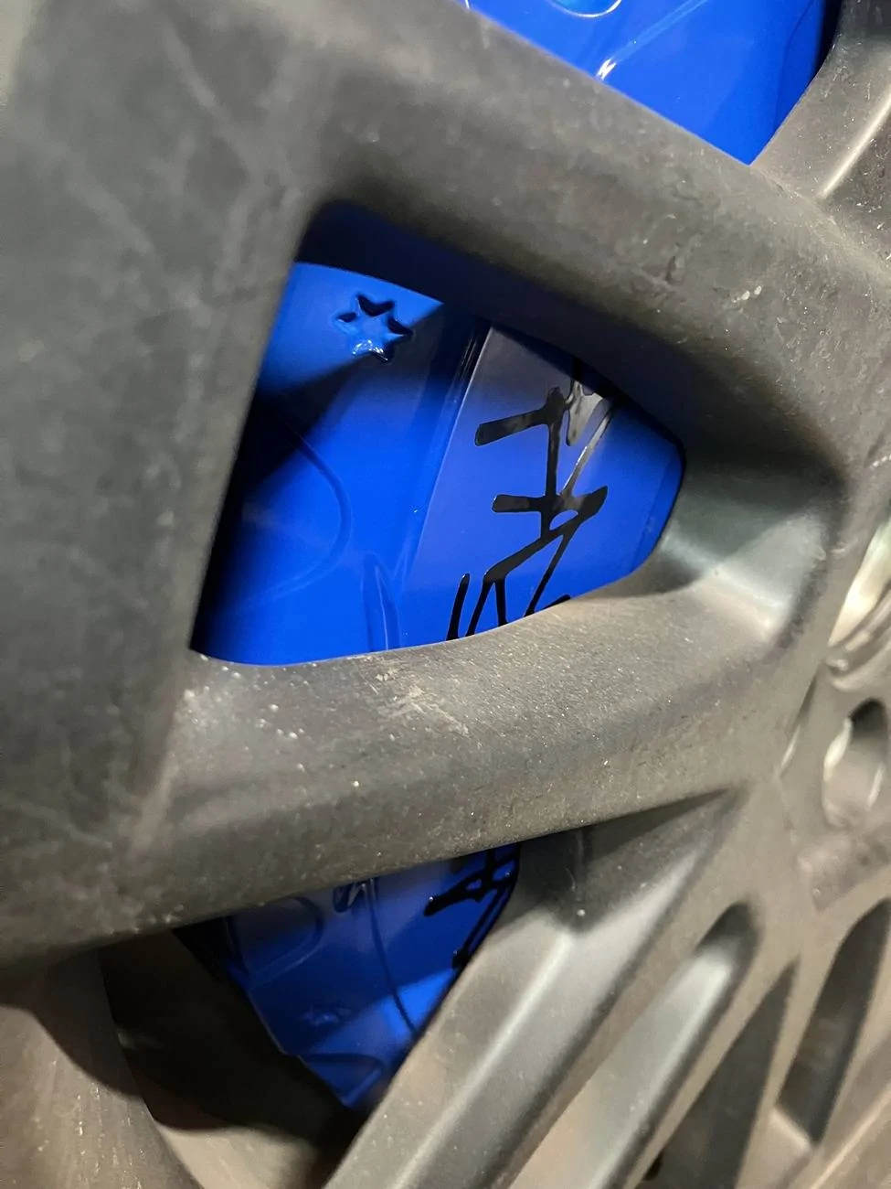 Tesla Cybertruck Tlyard brake caliper covers installed 1748270224882-rf