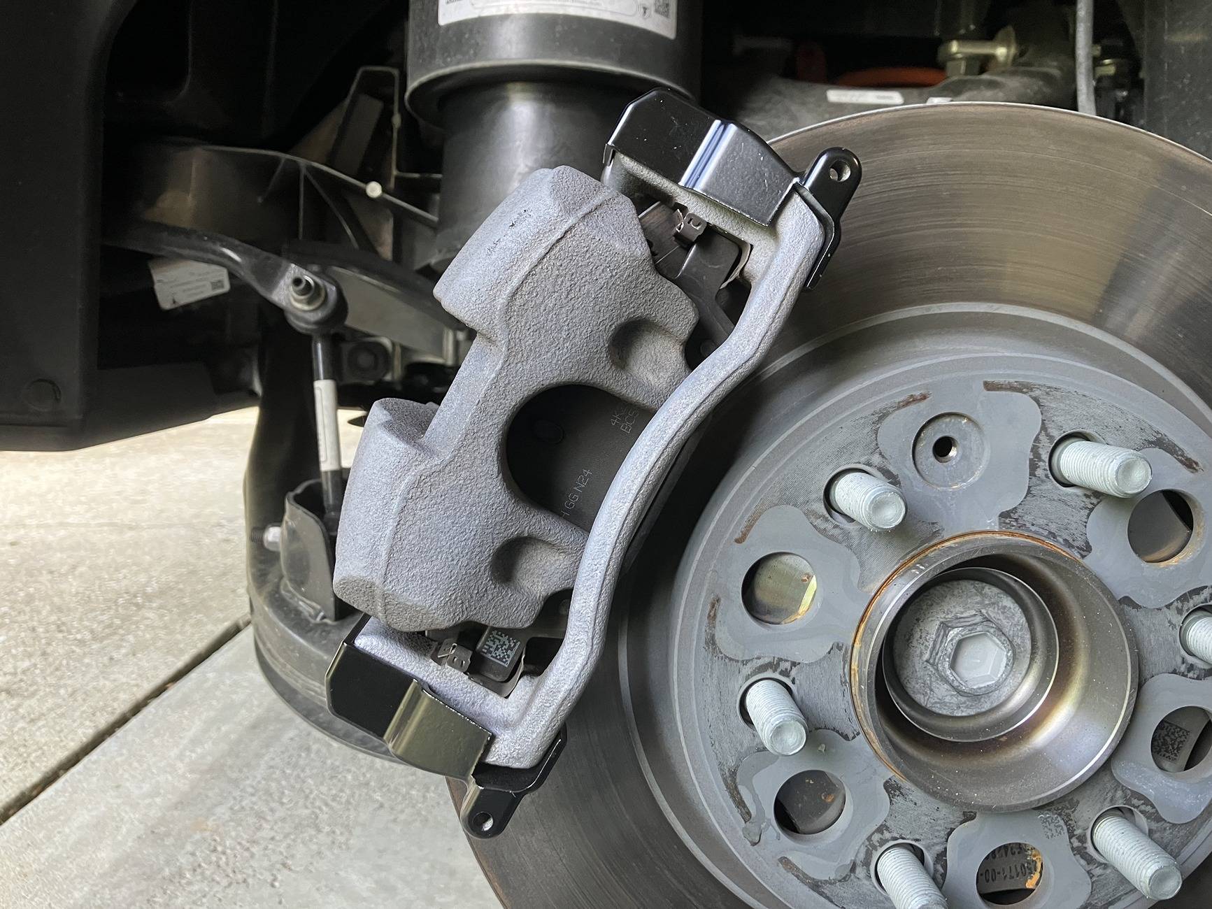 Tesla Cybertruck Tlyard brake caliper covers installed 1748270378980-9
