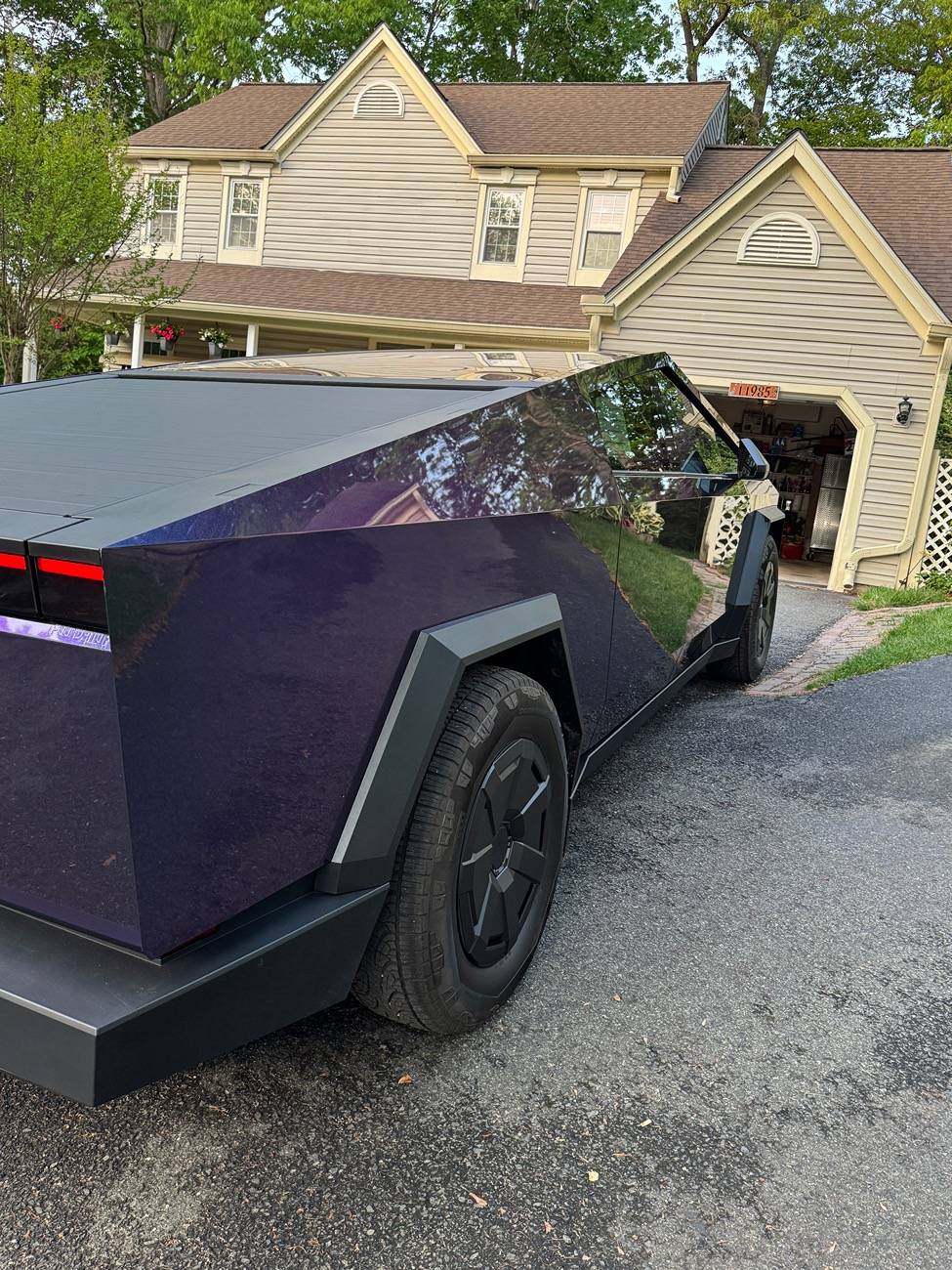 Tesla Cybertruck Pure PPF Unicorns Blood Cybertruck wrapped by American Shine Detailing IMG_3712