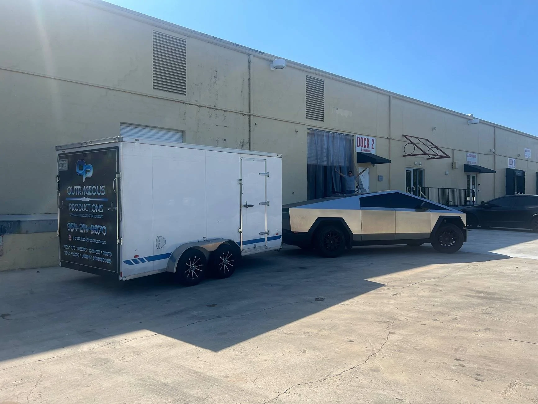 Tesla Cybertruck Cyberbeast U-Haul Towing Test IMG_3284