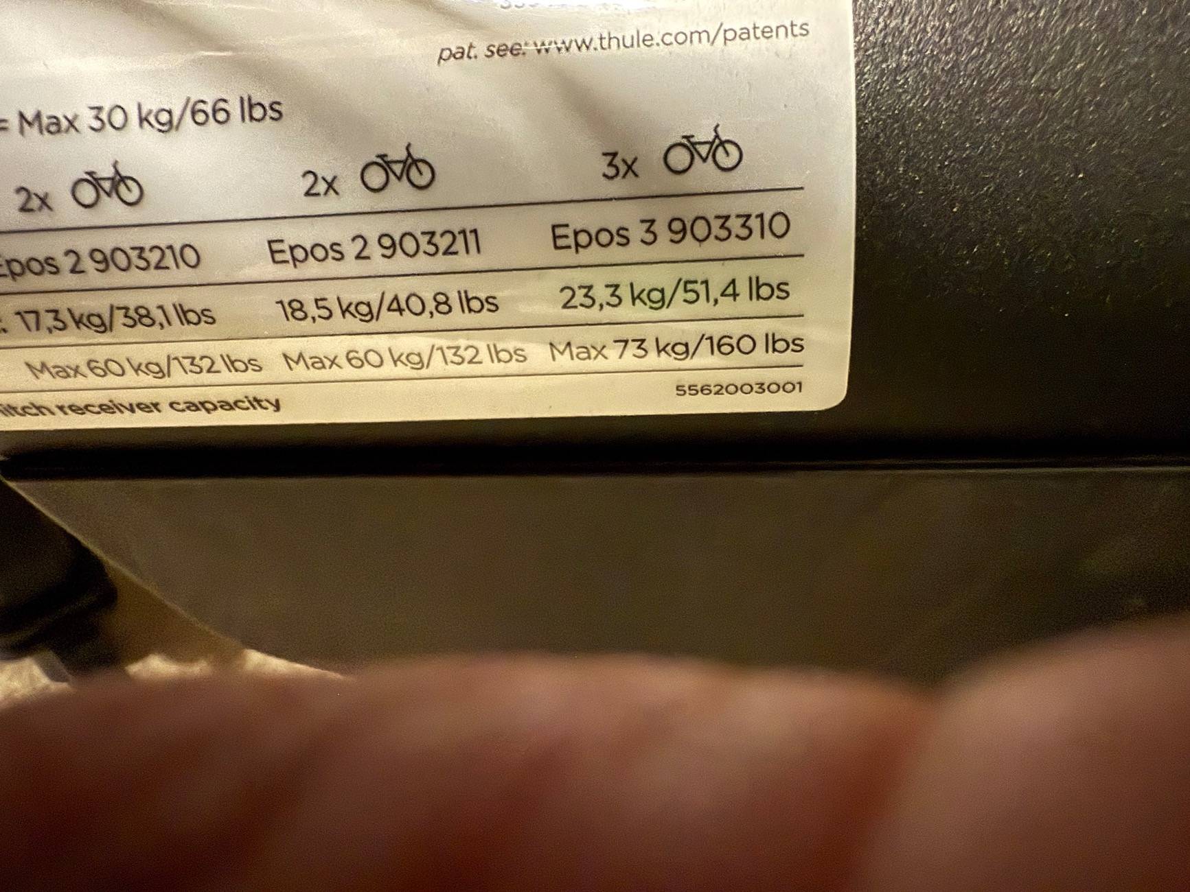Tesla Cybertruck Question Regarding Carrying E-Bikes On Hitch Mounted Rack IMG_5470