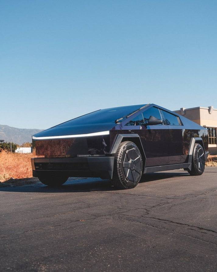 Tesla Cybertruck Daily random Cybertruck photos thread - Post Yours! 📸 🤳 hyper-gloss-midnight-purple-ppf-572814