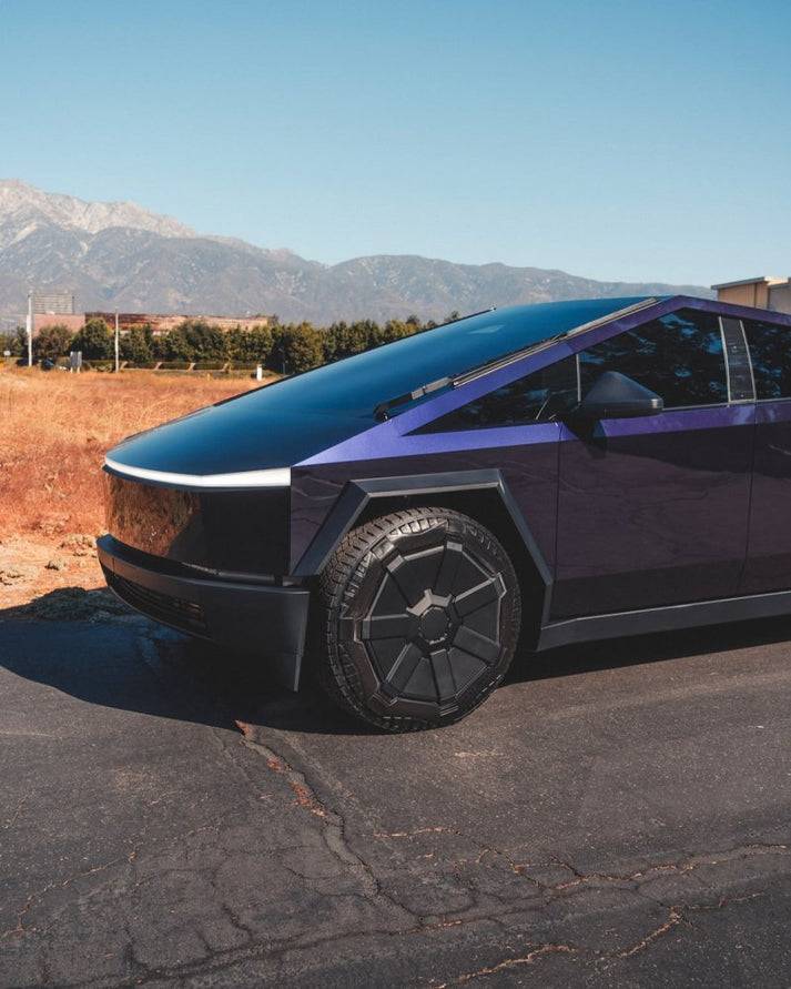 Tesla Cybertruck Daily random Cybertruck photos thread - Post Yours! 📸 🤳 hyper-gloss-midnight-purple-ppf-100363