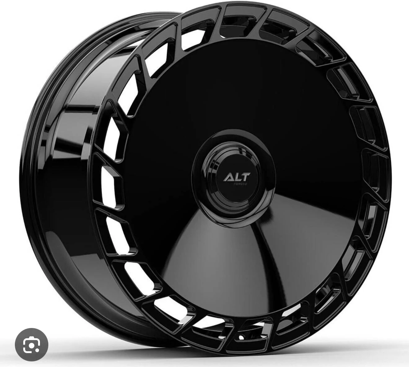 Tesla Cybertruck Best way to make flat black factory wheels glossy? IMG_3372
