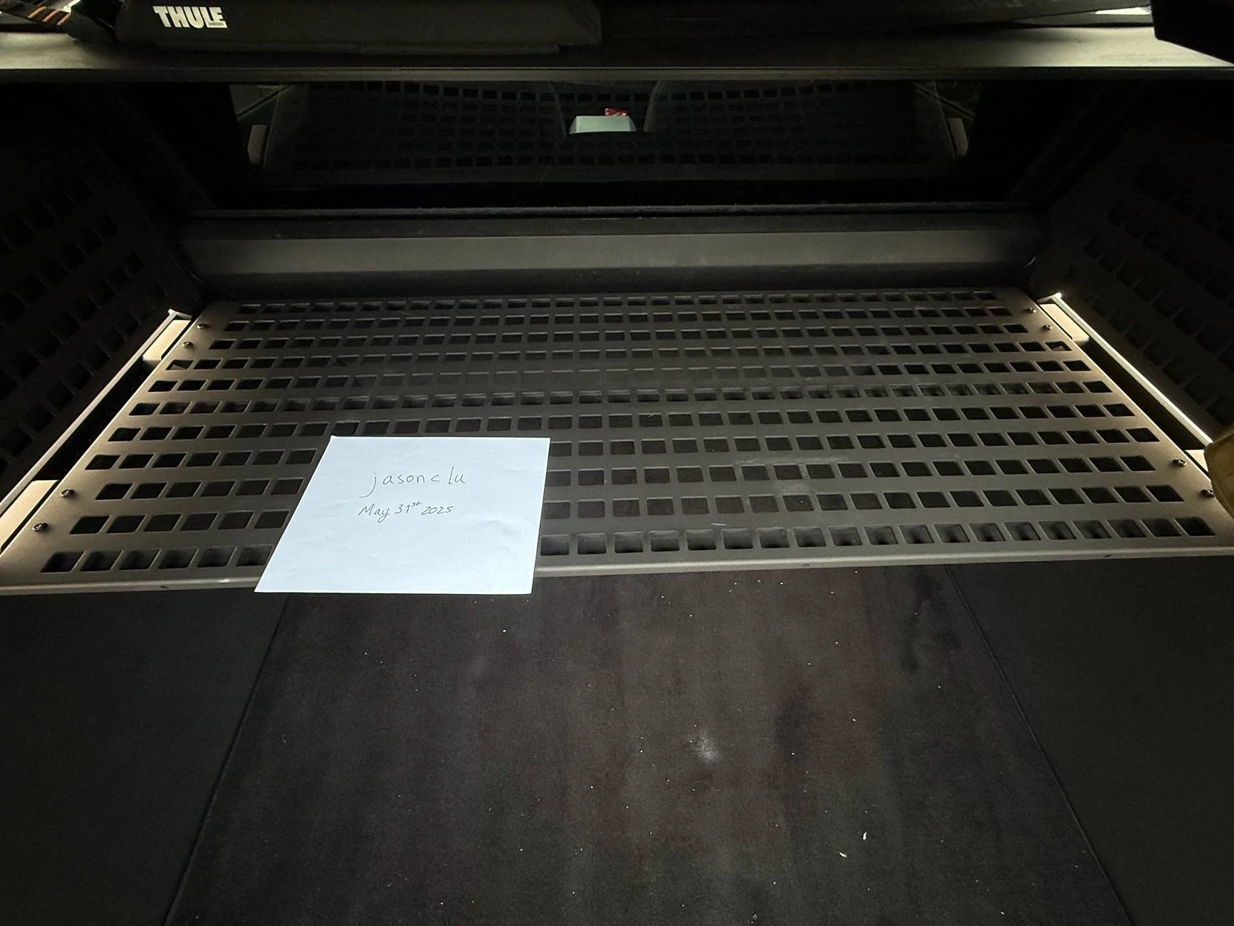 Tesla Cybertruck Selling CybergearCo Molle Panel Bed Shelf - $250 IMG_0588