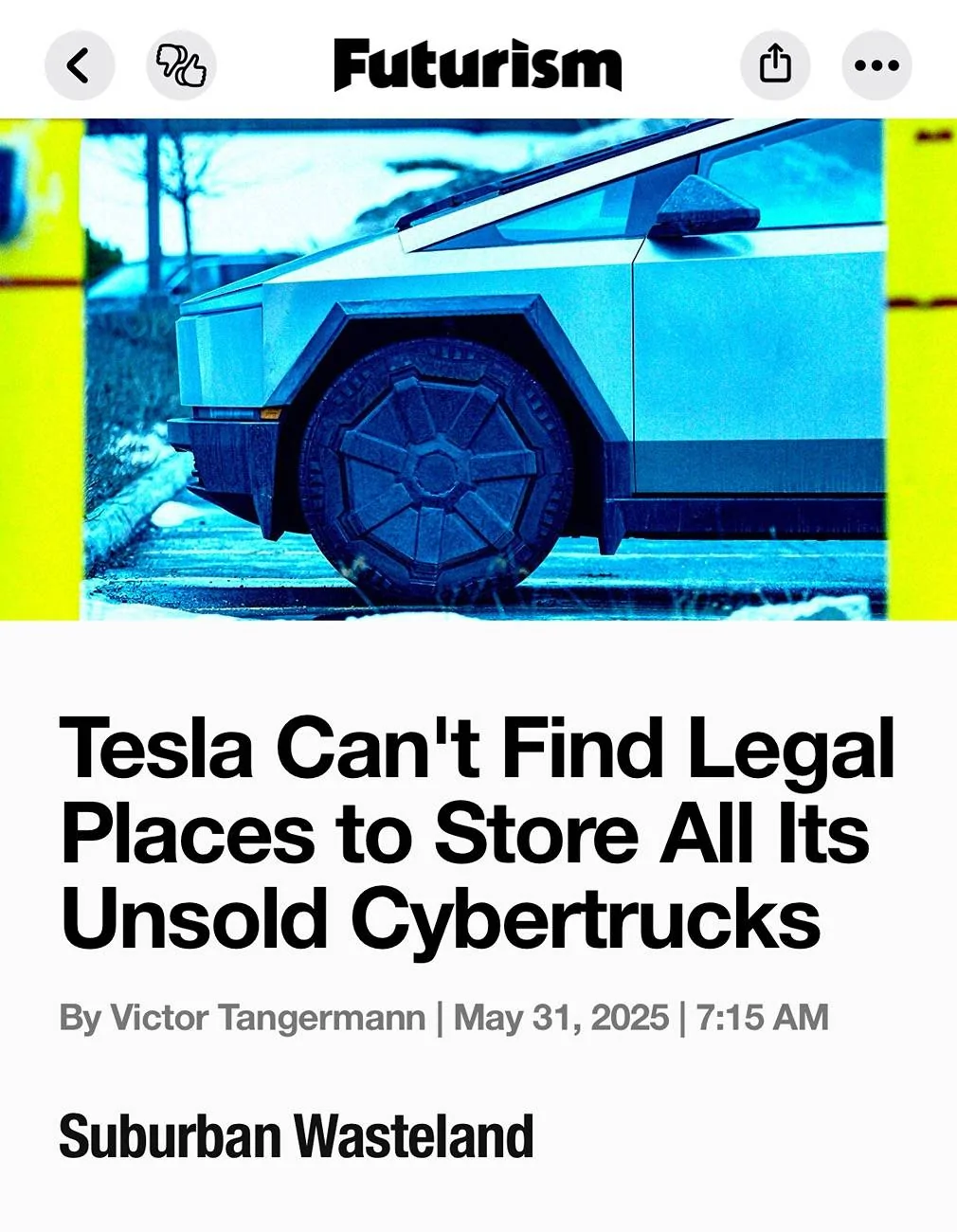 Tesla Cybertruck Inventory Build Up and Future Pricing IMG_0694