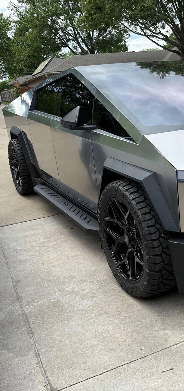 Tesla Cybertruck Modifications are complete on my CT. Take note Elon IMG_3198