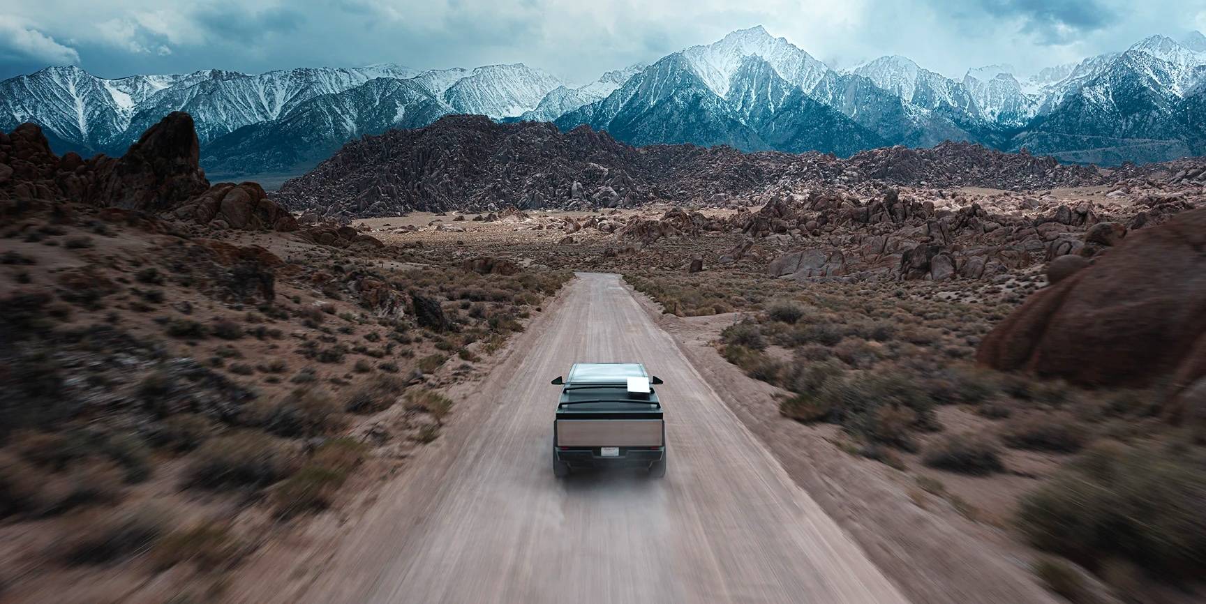 Tesla Cybertruck STARLINK PERFORMANCE dish launches to provide more durability and better connection while in-motion landmobility_d_feature1_d copy