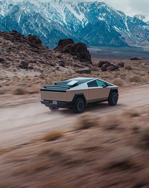 Tesla Cybertruck STARLINK PERFORMANCE dish launches to provide more durability and better connection while in-motion landmobility_d_hero_d copy 2