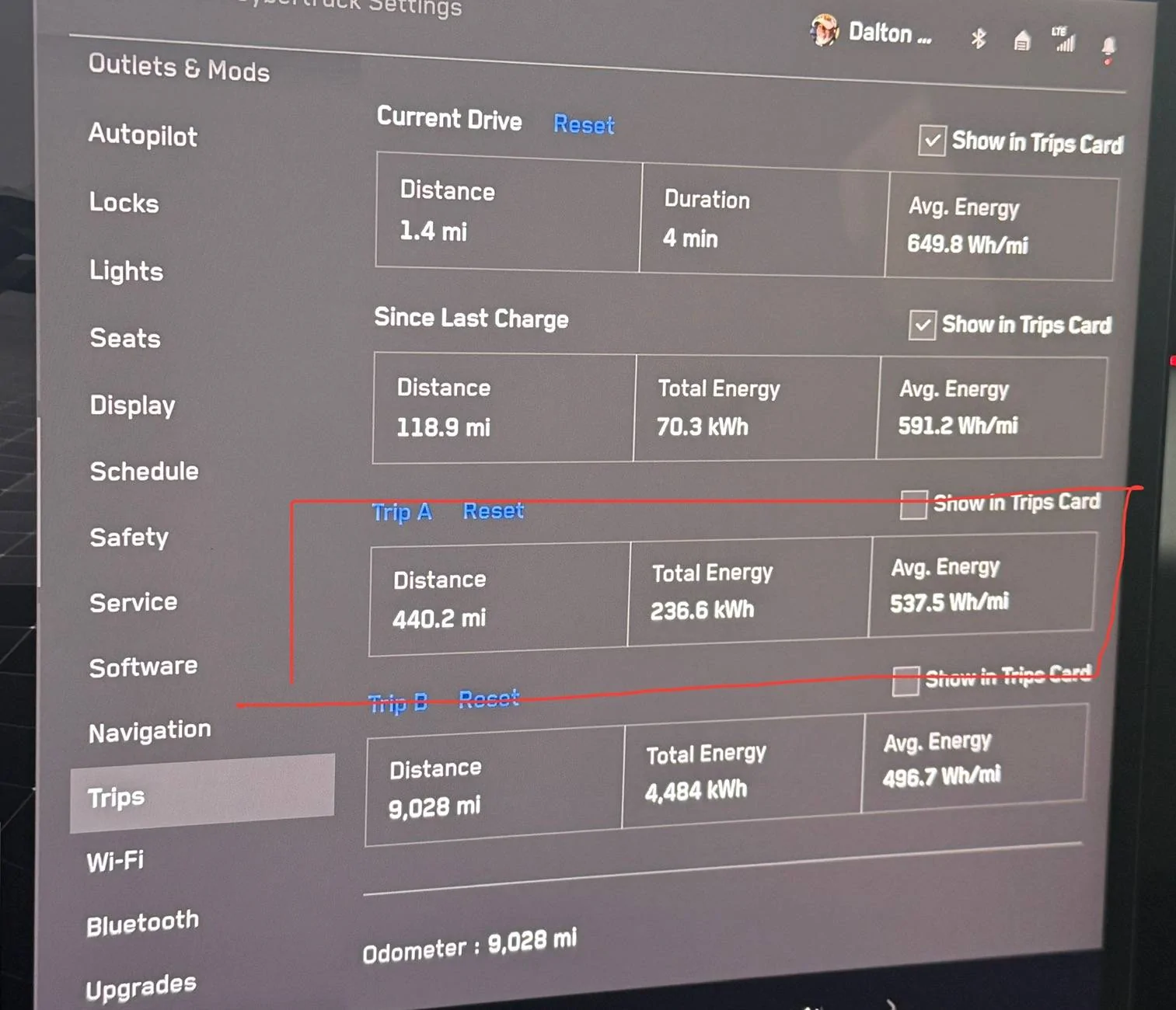 Tesla Cybertruck 70mph Range Test with a Cybertruck Roof Rack & Rooftop Tent IMG_5525