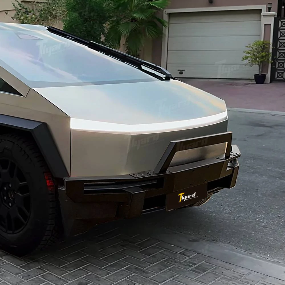 Tesla Cybertruck 🚀 𝐓𝐥𝐲𝐚𝐫𝐝 𝐂𝐲𝐛𝐞𝐫𝐭𝐫𝐮𝐜𝐤 𝐒𝐭𝐞𝐞𝐥 𝐁𝐮𝐥𝐥 𝐁𝐚𝐫: 𝐓𝐨𝐮𝐠𝐡 𝐒𝐭𝐲𝐥𝐞 𝐌𝐞𝐞𝐭𝐬 𝐎𝐟𝐟-𝐑𝐨𝐚𝐝 𝐀𝐫𝐦𝐨𝐫! 2