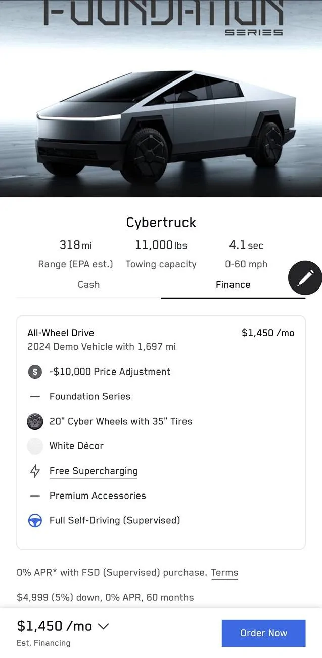 Tesla Cybertruck Prices on 2024 Inventory Were Just Dropped Screenshot_20250606_132441_Firefox
