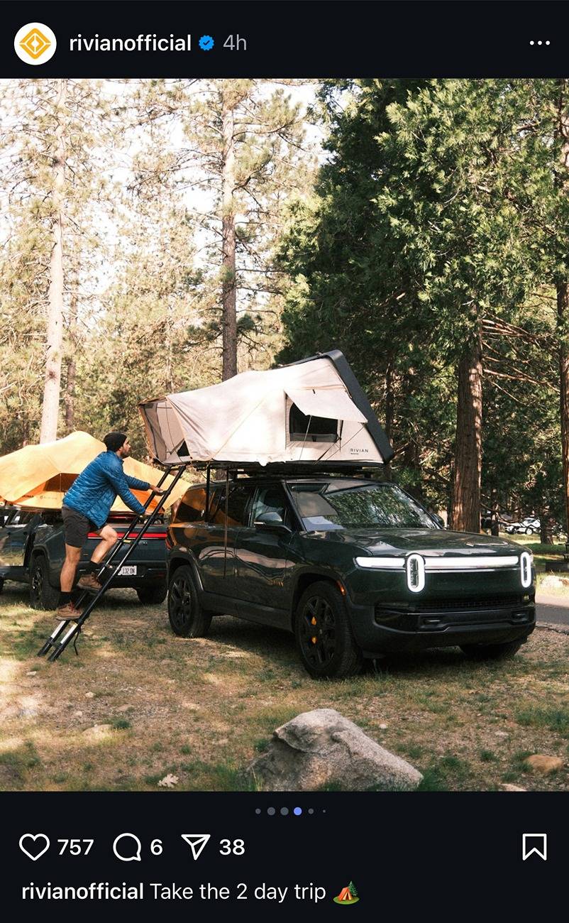 Tesla Cybertruck [URANDER NEW RELEASE] Ultra-Slim Hard Shell Queen Size Rooftop Tent – Built for Comfort, Designed for Your Cybertruck IMG_3902