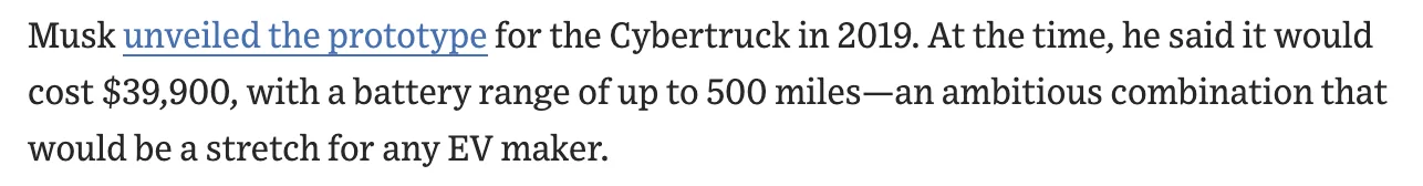 Tesla Cybertruck The WSJ Spews FUD in Attack Article Screenshot 2025-06-07 at 2.05.53 PM