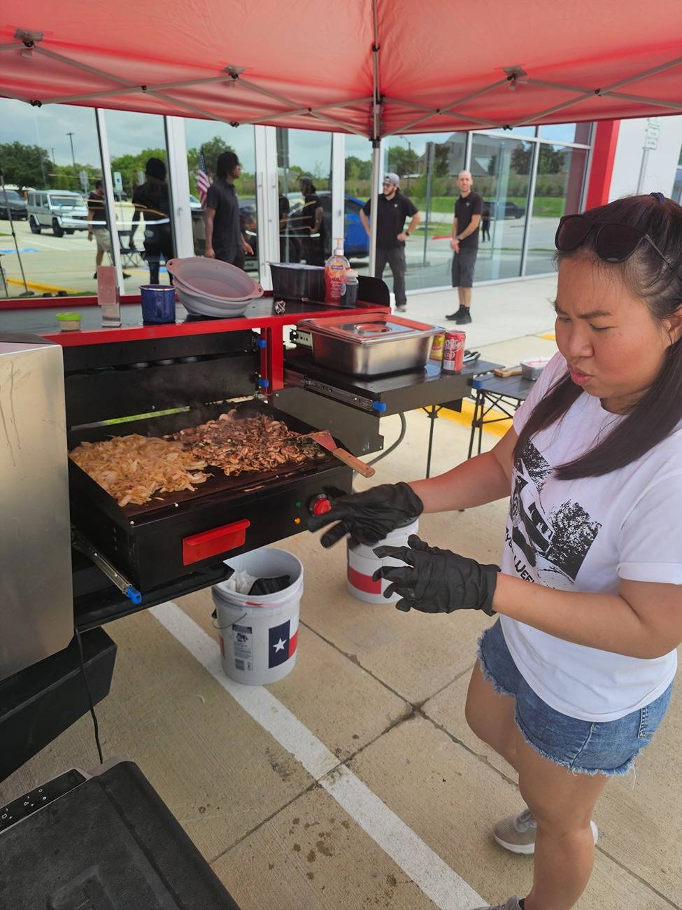 Tesla Cybertruck Cybertruck Kitchen (by Our Cyber Weekend) will be in DFW area this weekend 20250607_113002