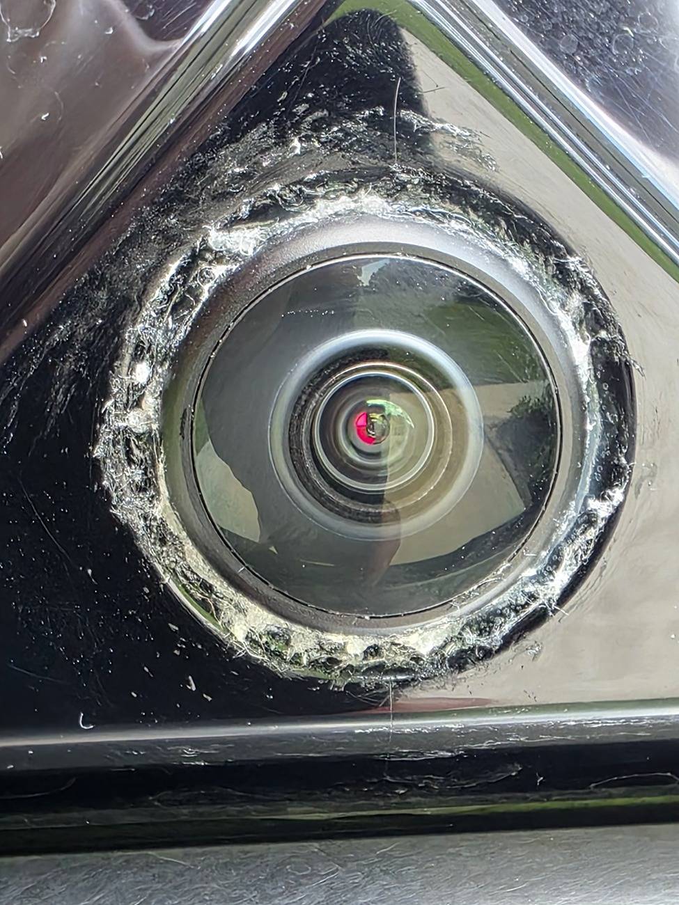 Tesla Cybertruck Hydrophobic Rear Camera Cover by Abstract Ocean - excellent! 20250608_115311