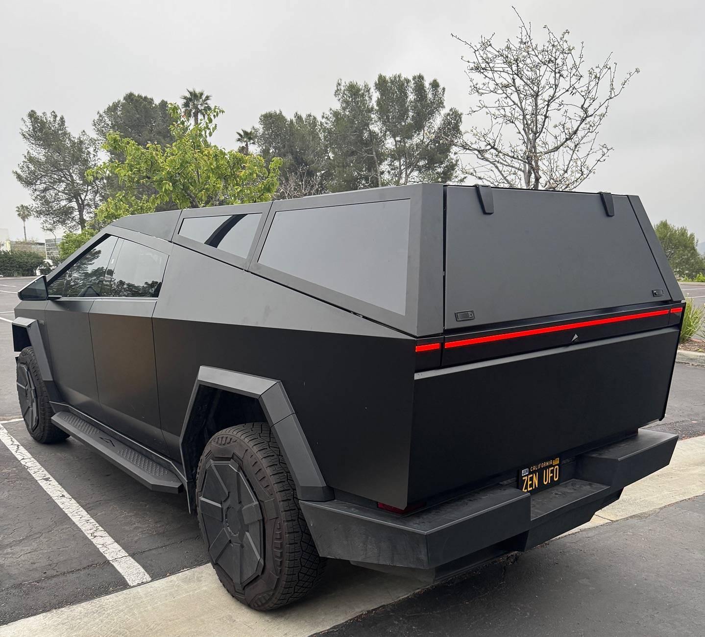 Tesla Cybertruck 70mph Range Test with a Cybertruck Roof Rack & Rooftop Tent IMG_3954